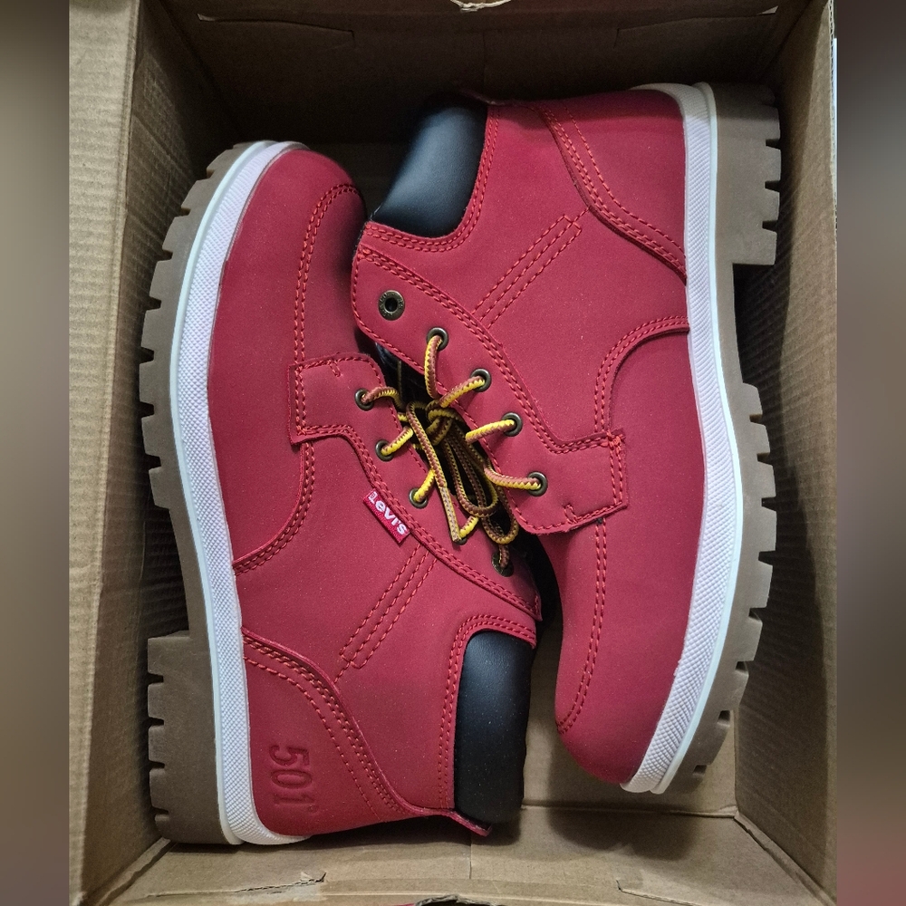 Levi's Kids Red Boots